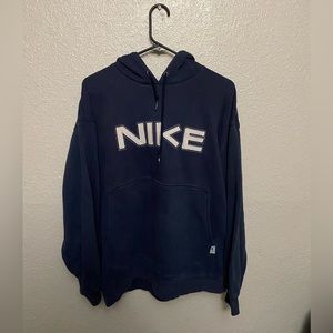 Medium Vintage Nike center hood swoosh Hoodie